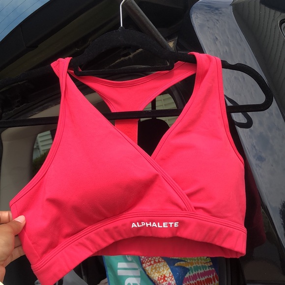 Alphalete sold out cherry ice surface bra - Picture 3 of 3